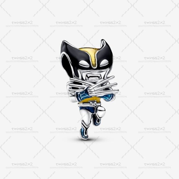 Pandora Marvel Wolverine Charm|Pendant - Picture 1 of 2